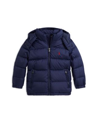 Boys' Ripstop Down Hooded Jacket - Big Kid, Little Kid