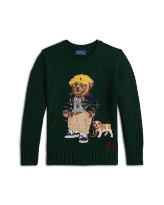 Boys' Polo Bear Sweater - Little Kid