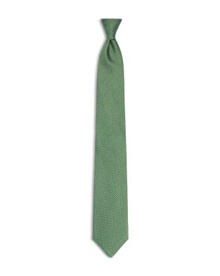 Micro Geo Pattern Silk Classic Tie
