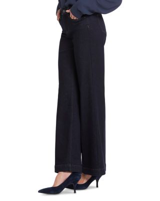 Teresa Mid Rise Wide Leg Jeans in Magical