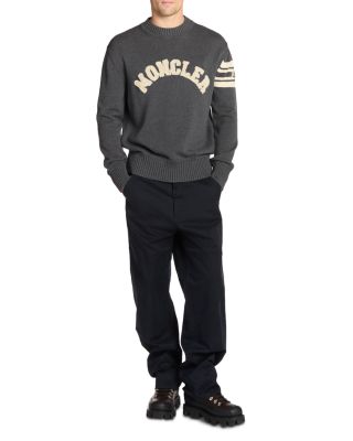 Tufted Chenille Logo Sweater