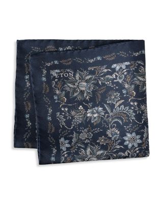 Floral Silk Pocket Square