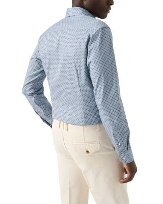 Slim Fit Geometric Shirt