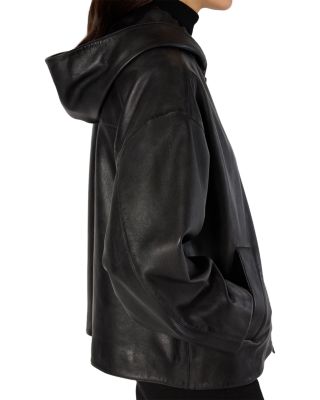 Nabila Leather Coat