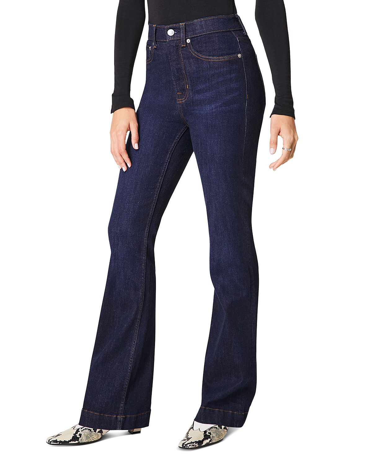 Spanx Redefine High Rise Flare Jeans