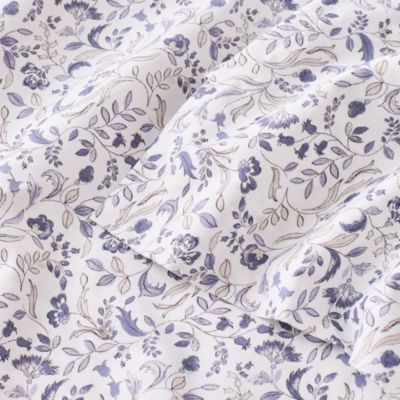 Ditsy Gingham Sheet Set, Full