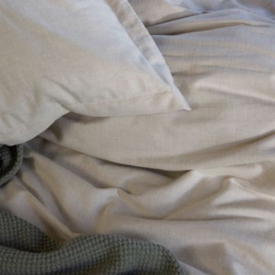 Flannel Marl Brushed Cotton Duvet Set