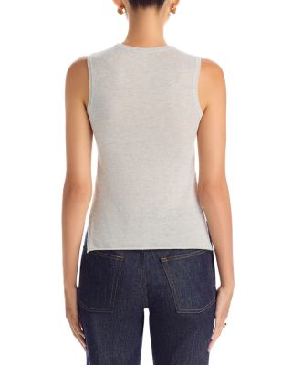 Crewneck Sleeveless Top
