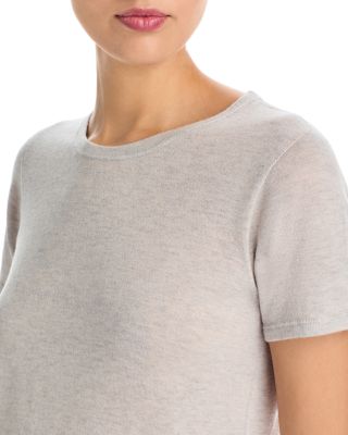 Machine Washable Cashmere Crewneck Tee