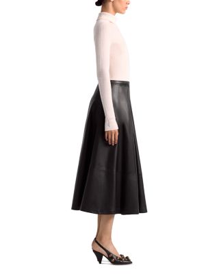 Varda Leather Skirt