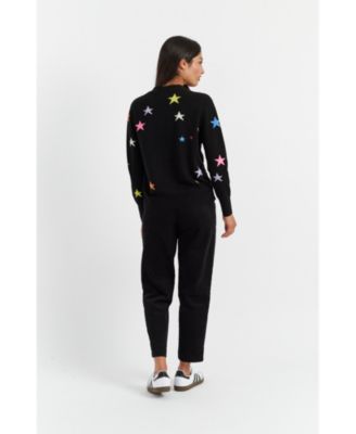 Women's Wool Cashmere Star Cardigan