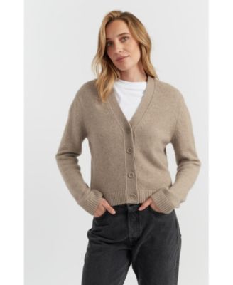  Women's Pure Cashmere Cardigan