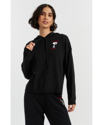 Women's Wool Cashmere Peanuts Originals Hoodie