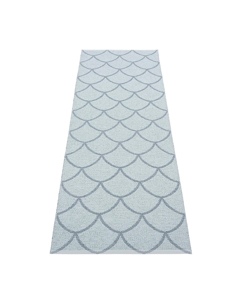 Pappelina Kotte Rug, 2'3" X 7'6" In Blue