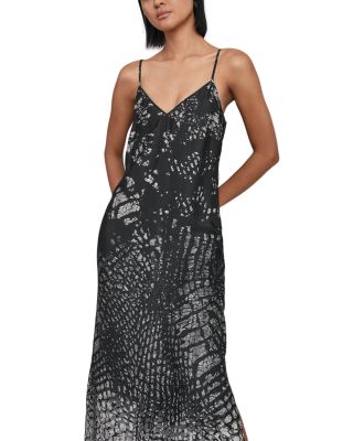 Printed Slip Dress
