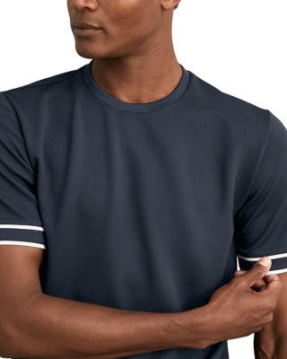 Oscar Piped Textured Tee