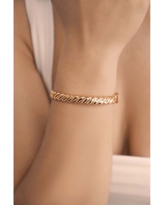 Twisted Stacking Bangle Bracelet