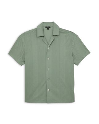 Ando Stripe Jacquard Cuban Shirt