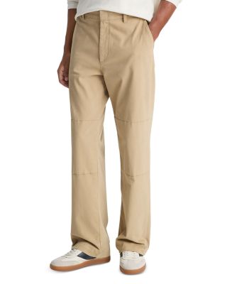 Peached Cotton Blend Henry Regular Fit Pants