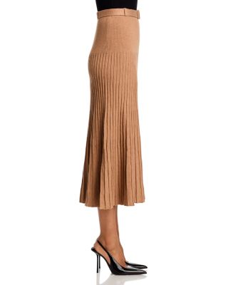 Rory Pleated Midi Skirt