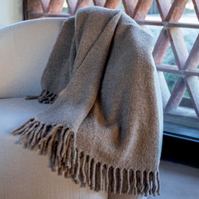 Brenta Alpaca Wool Throw