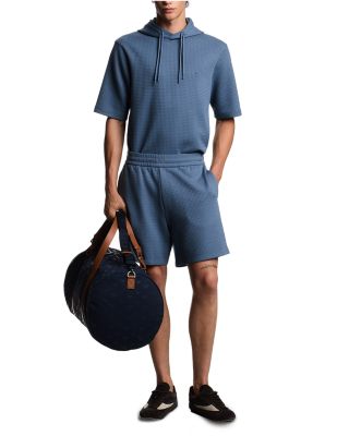 Woven Effect Jacquard Shorts