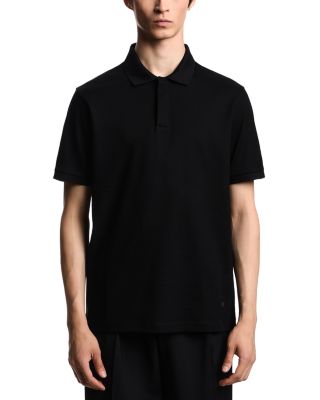 Jacquard Jersey Polo Shirt