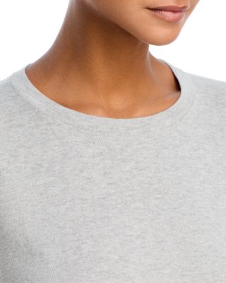 Cotton and Cashmere Short Sleeve Tee