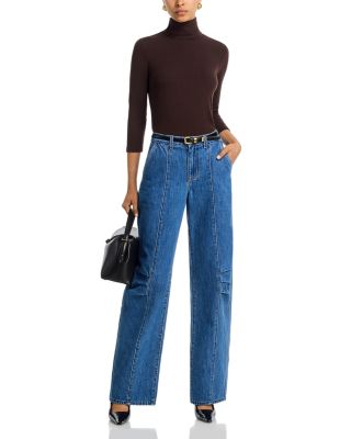 Aja 3/4 Sleeve Turtleneck Tee