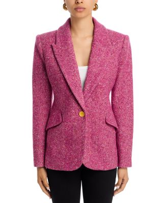 Chamberlain Wool Blend Herringbone Blazer