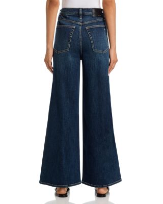Flexi Sofie High Rise Wide Leg Jeans in Ness