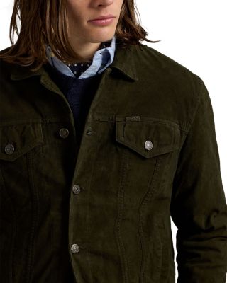 Suede Trucker Jacket