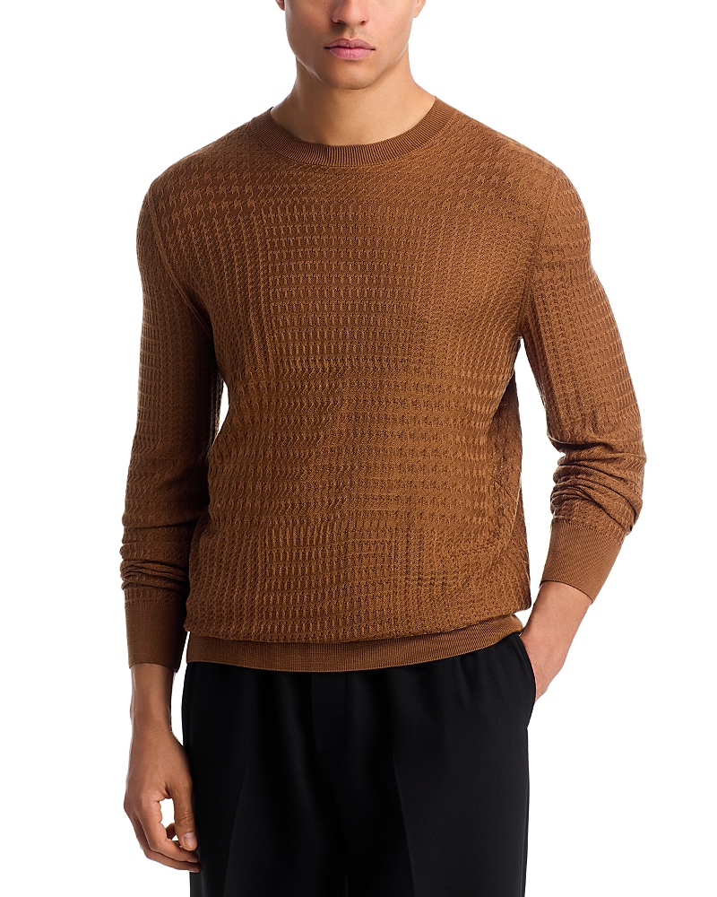 Boss Camel Intenso Long Sleeve Sweater