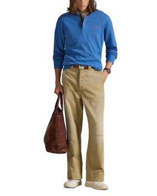 Luxury Jersey Quarter Zip Pullover