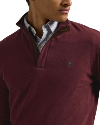 Luxury Jersey Quarter Zip Pullover