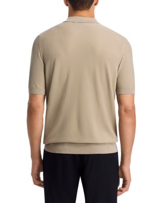 Camel Immago Short Sleeve Polo Sweater