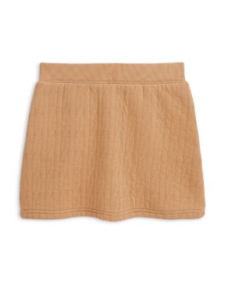 Girls' Quilted Cable Motif Jacket - Little Kid