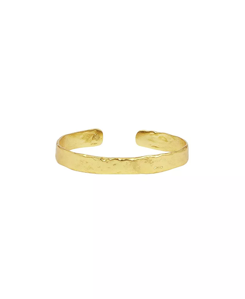Ottoman Hands Dela Textured Cuff Bracelet