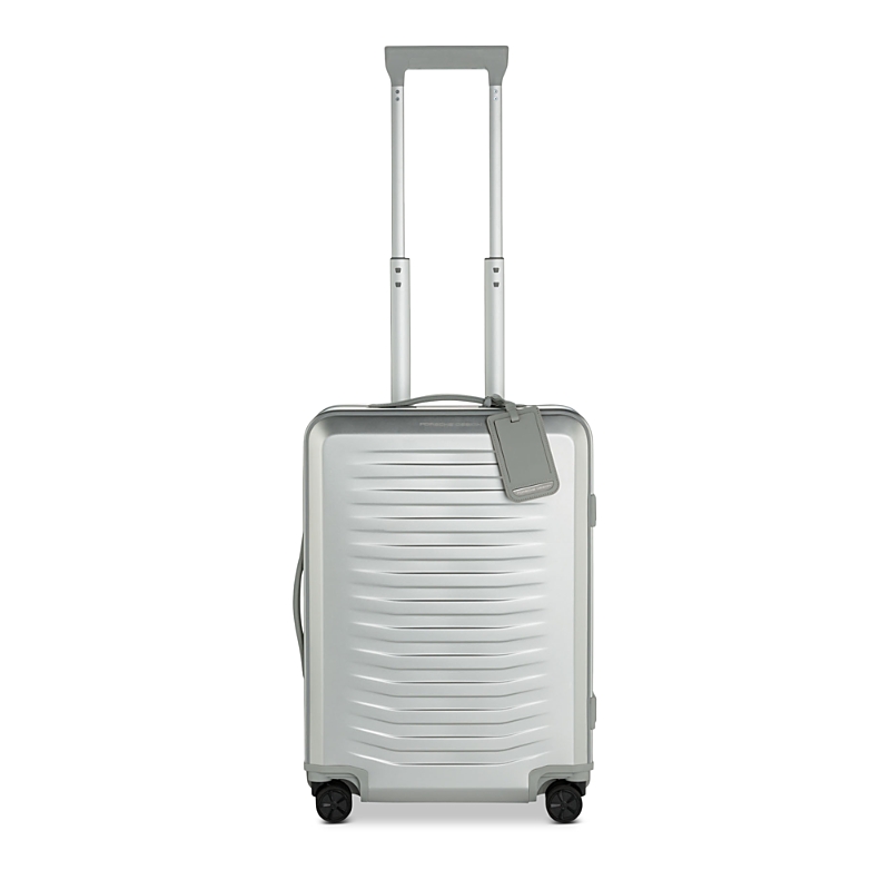 Porsche Design Aluminum 21 Spinner Suitcase In Silver