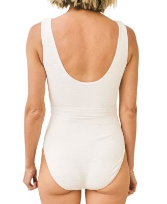 Joan Belted Women's One-Piece Swimsuit