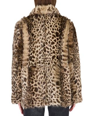 Milky Way Reversible Shearling Coat