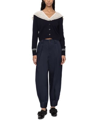 Sea Marie Sailor Collar Cardigan | Bloomingdale's