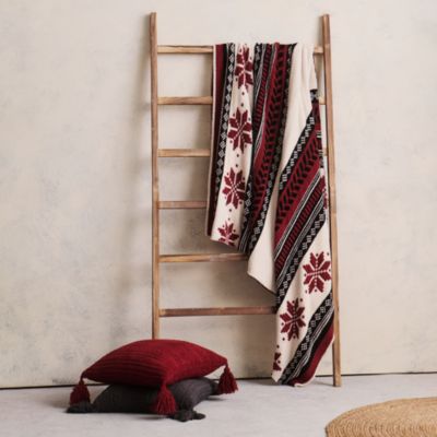 CozyChic Fair Isle Throw, 54 x 72