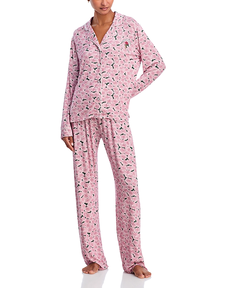 Aqua Long Pajama Set - Exclusive In Multi