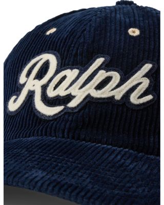 The Ralph Logo Corduroy Ball Cap