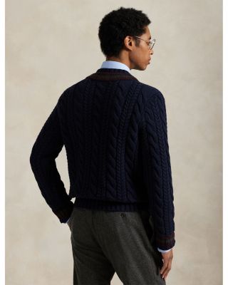 Wool Cashmere Cricket Sweater