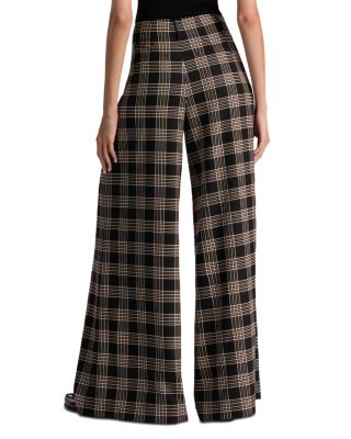 Eloise Plaid Wide Leg Pants