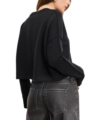 Cropped Crewneck Sweatshirt