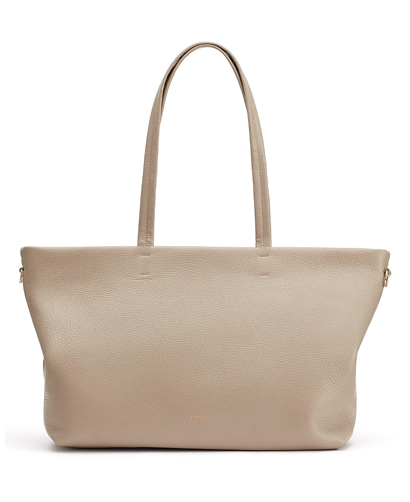 Cuyana Small Easy Zipper Tote In Gray