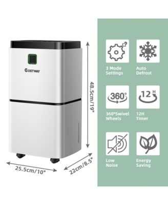  30 Pints 1500 Sq. Ft Dehumidifier For Medium To Large Room with Indicator